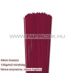   Hârtie quilling, Bordo (culoarea vinului), 3mm. (120 buc., 49cm)