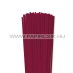   Hârtie quilling, Bordo (culoarea vinului), 5mm. (100 buc., 49cm)