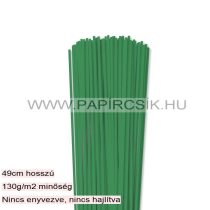 Hârtie quilling, Verde, 3mm. (120 buc., 49cm)