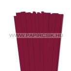   Hârtie quilling, Bordo (culoarea vinului), 10mm. (50 buc., 49cm)