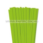 Hârtie quilling, Verde deschis, 10mm. (50 buc., 49cm)