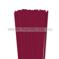   Hârtie quilling, Bordo (culoarea vinului), 7mm. (80 buc., 49cm)