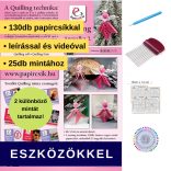 Îngerași 2. - model pt. tehnica quilling (benzi - 130 buc. descriere și instrumente)